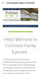Mobile Screenshot of cochranefamilyeyecare.com